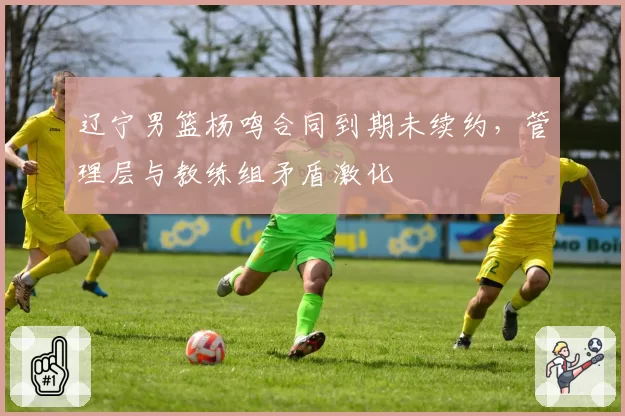 辽宁男篮杨鸣合同到期未续约，管理层与教练组矛盾激化
